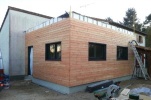 Extérieur - travaux en cours