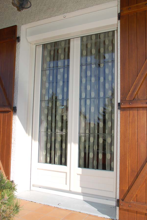Porte-fenêtre PVC