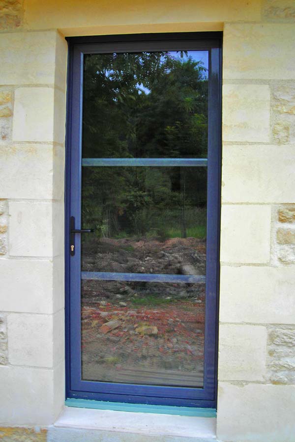Porte vitrée moderne Porte vitrée moderne